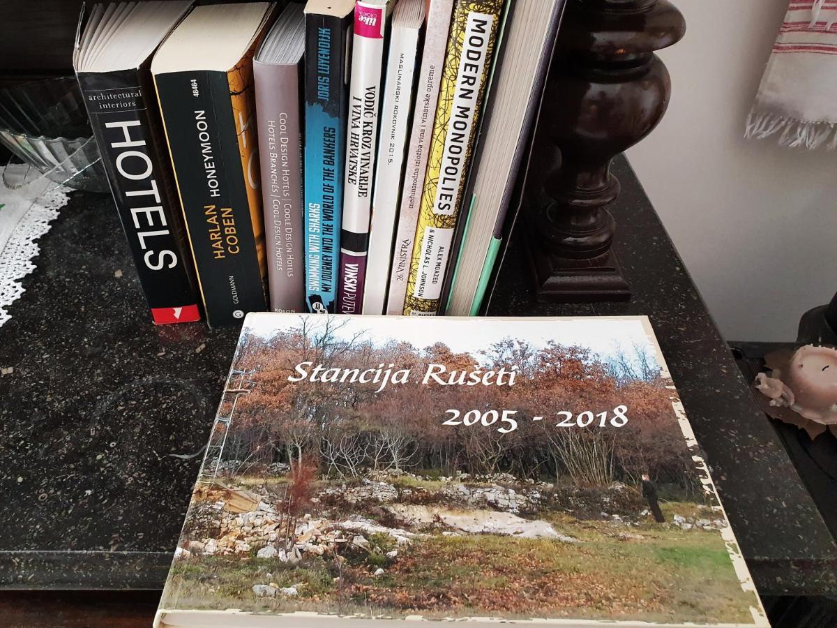 Stancija Ruseti Oprtalj Exterior foto